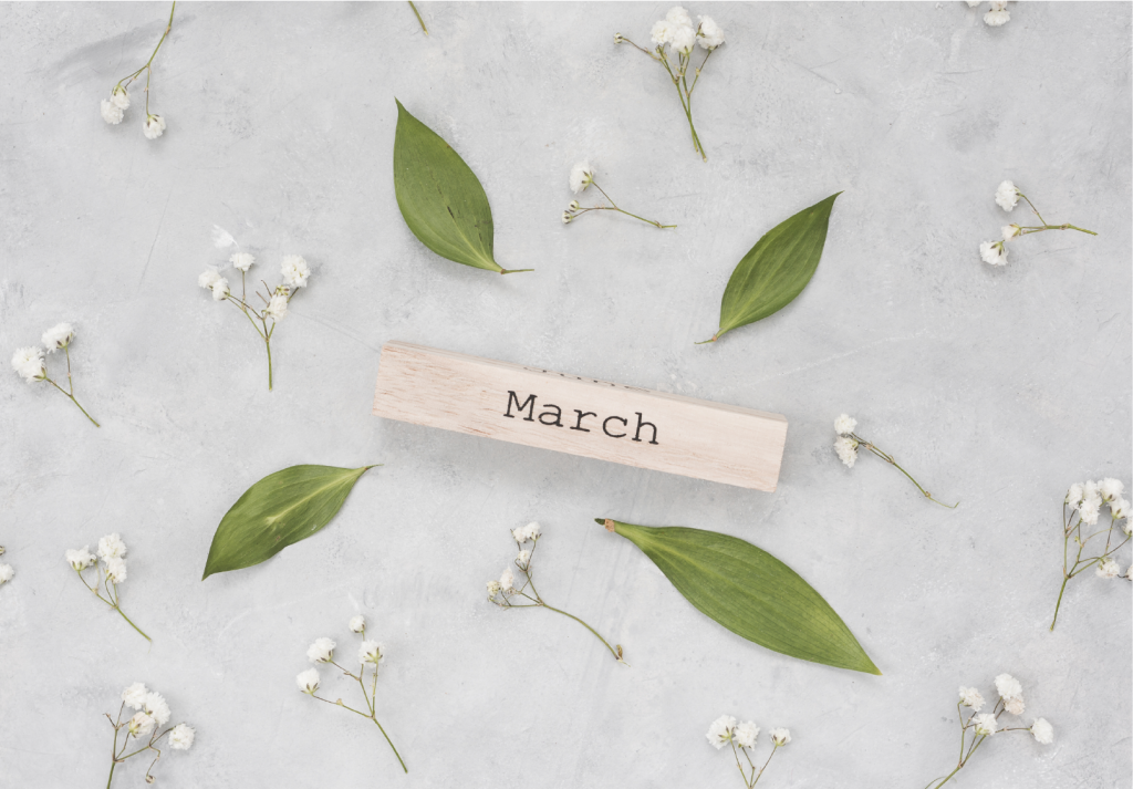 Our March 2020 Activities Calendar